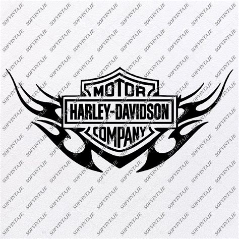 Free Svg File Harley Davidson 100 File For Diy T Shirt Mug