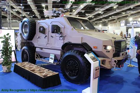 Imut Presents The St 500 4x4 Armored Vehicle At Edex 2018 Edex 2018