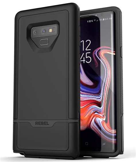 Encased Heavy Duty Case For Galaxy Note 9 Phone Case Black Full Body