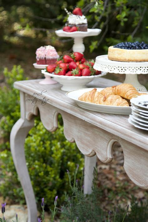 Summer Garden Party Event French Country Cottage