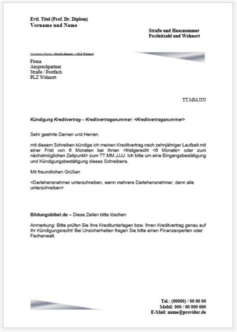 Vorzeitige erteilung der restschuldbefreiung bei privatinsolvenz. Ablöseschreiben Kredit, Kredit vorzeitig ablösen Vorlage ...