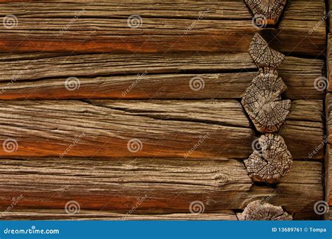 Old Logs Of Farm House Stock Image Image Of Texture 13689761