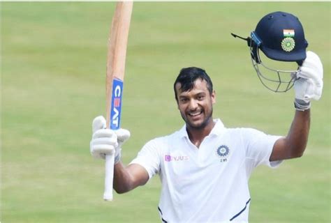It's a good news that bcci and especially jay shah has taken the initiative that india will play county matches. Mayank Agarwal says this cricketer's words kept him going ...