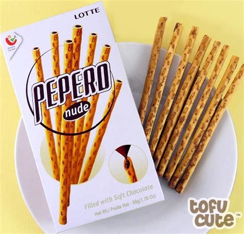 Buy Lotte Pepero Nude Chocolate Biscuit Sticks At Tofu Cute