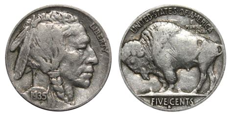 1935 S Buffalo Nickels Indian Head Nickel Line Type Value And Prices