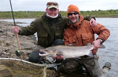 New Atlantic Salmon Fishing Operation On The Kola Peninsula In Russia