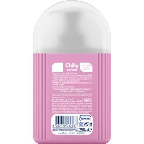 Chilly Delicado Gel íntimo Fórmula Suave Perfumerías Primor