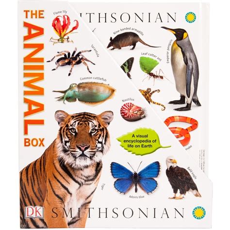 Smithsonian Animal 10 Book Box Set With Flashdrive Big W