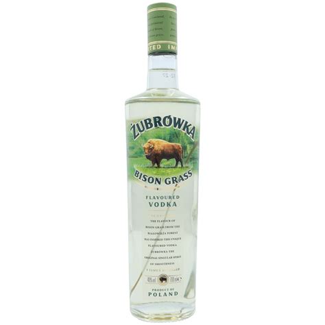Zubrowka Bison Grass 07l 40 Vol Zubrowka Vodka