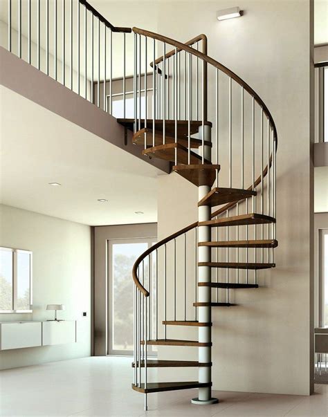 Contemporary Simple Spiral Staircase Home Decorating Trends Homedit