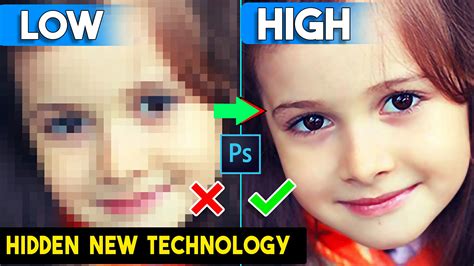 How To Depixelate Images And Convert Into High Quality Photos In Photoshop