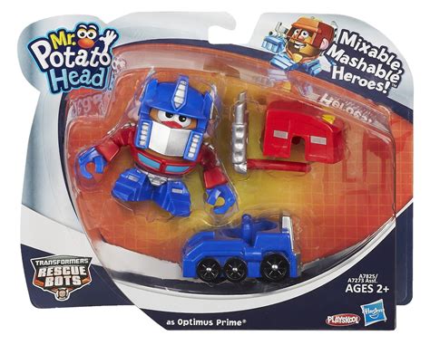 Mr Potato Head Transformers Rescue Bots Mixable Mashable Heroes