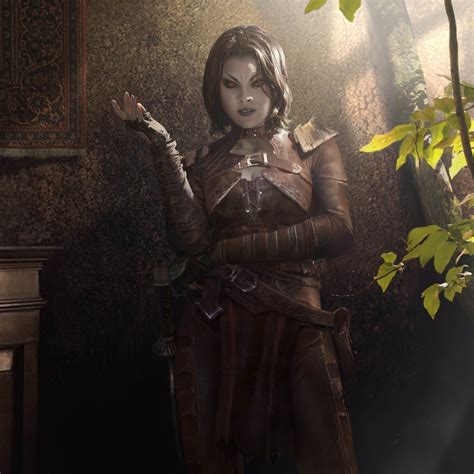 Naryu Virian Assasin Fantasy Art Elder Scrolls Morrowind Dunmer Dark