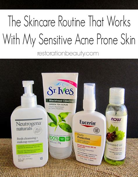 Skincare Routine For Dry Acne Prone Skin