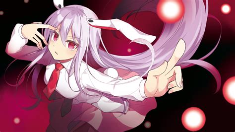 Wallpaper Reisen Udongein Inaba Touhou Reisen Anime Telinga