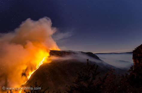 Table Rock Fire In Linville Gorge Wilderness Area Spreads