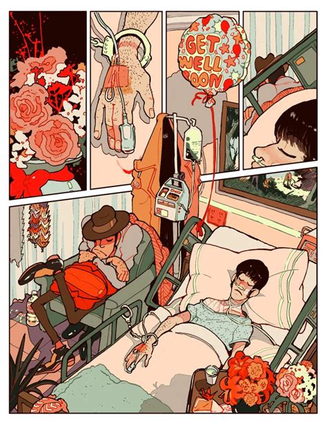 Hospital Single Comic Page On Behance Graphic Novel Art Art Comic Art