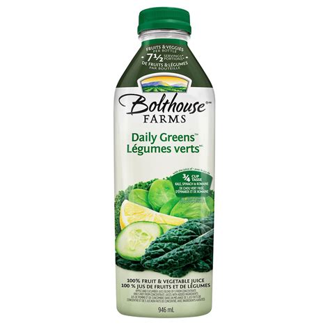 Bolthouse Farms Daily Greens 100 Fruit And Vegetable Juice Walmart Canada