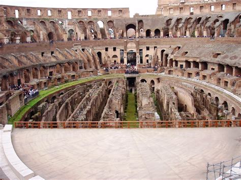 Inside The Colosseum Looking Down From Above Ewan Munro Flickr