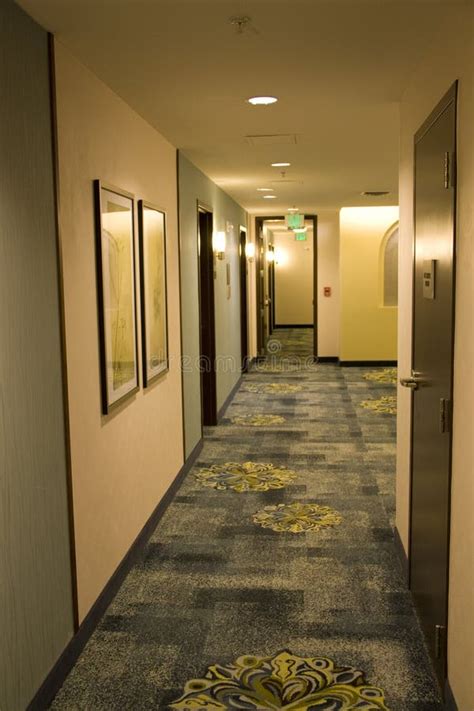 Hotel Corridor Stock Image Image Of Carpet Fire Hotel 26304829
