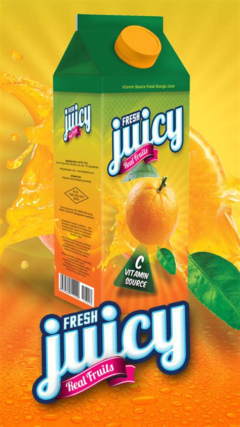 Orange Juice Pack On Behance