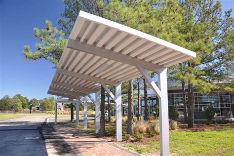 Early walkways consisted of bridges between trees in the canopy of a forest; Projects | Avadek Walkway Cover Systems and Canopies ...
