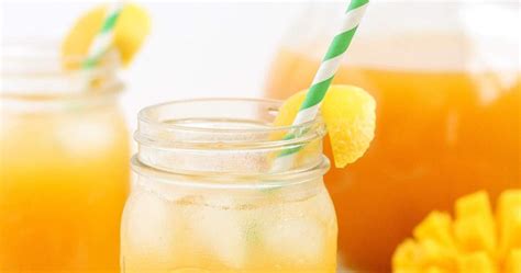 Mango Green Tea Lemonade Strawberry Blondie Kitchen