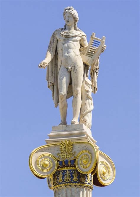 Statue Of Apollo Roma Mitolojisi Yunan Mitolojisi Statues