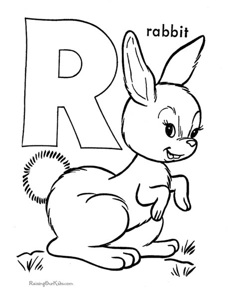 Kid Printable Coloring Page For Easter 008