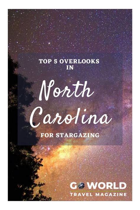 Top 5 Stargazing Spots In North Carolina Astrotourism Stargazing