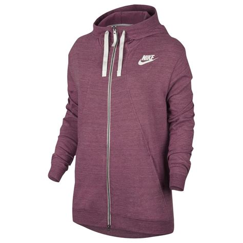 Nike Gym Classic Full Zip Hoodie In Port Heathersail