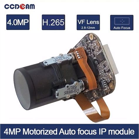 Ccdcam 4mp Ipc 4x Motorized Zoom And Auto Focal Lens 13 40mp Cmos