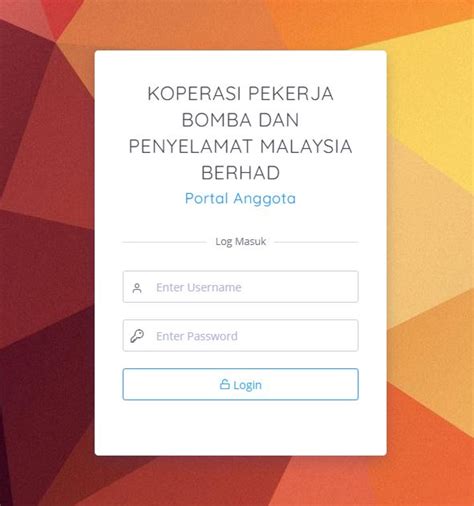 Nombor pendaftaran koperasi ialah1/1922 (koperasi yang pertama ditubuhkan). Portal - Koperasi Pekerja Bomba Dan Penyelamat Malaysia Berhad
