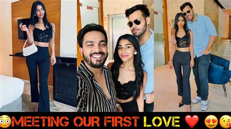 Khushi Met Her First Love After Years 😳 ️😍 Youtube