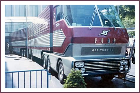 Who Remembers Fords Big Red Gas Turbine Truck In 1964 Flickr