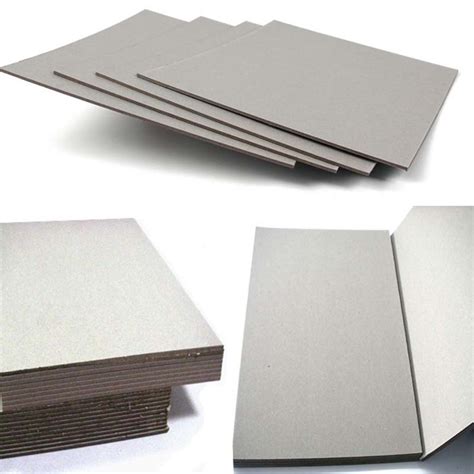 Fine Quality Grey Board Sheets Cardboard For Wholesale For Arch Files
