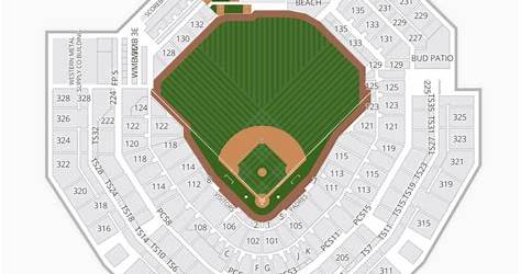 Petco Park Seating Chart Rows