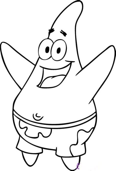 Cute st patricks coloring pages are fun st patricks day activities for march. Patrick Star Coloring Pages For Kids >> Disney Coloring Pages