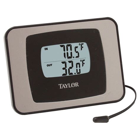 Taylor 1522 Digital Thermometer 32 122 Deg F And 40 To 158 Deg F