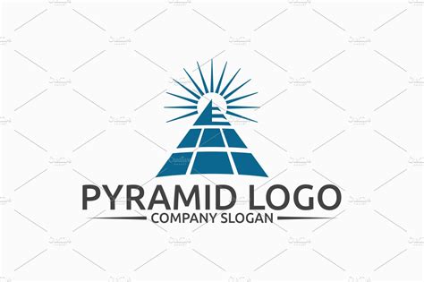 Pyramid Logo Branding And Logo Templates ~ Creative Market