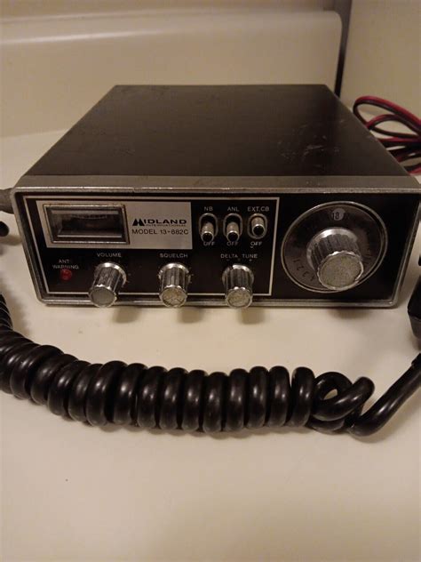 Midland International Model 13 882c 23 Channel Vintage Cb Mobile Radio