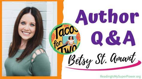 Tacos For Two Betsy St Amant Reading Is My Superpower