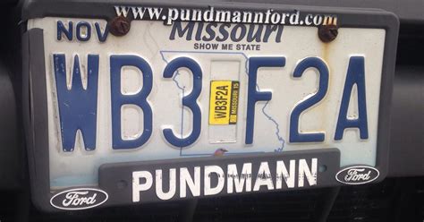 Getting New License Plates In Missouri - lastspice