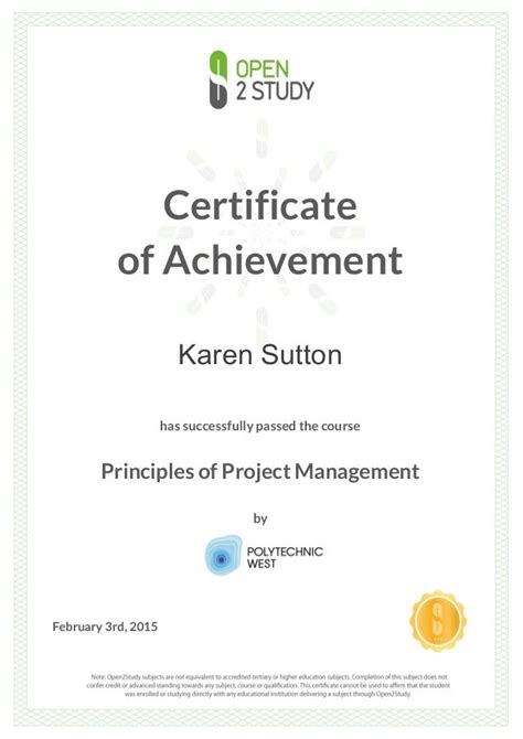 Cert In Project Management