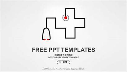 Powerpoint Medical Template Templates Ppt Symbol Stethoscope