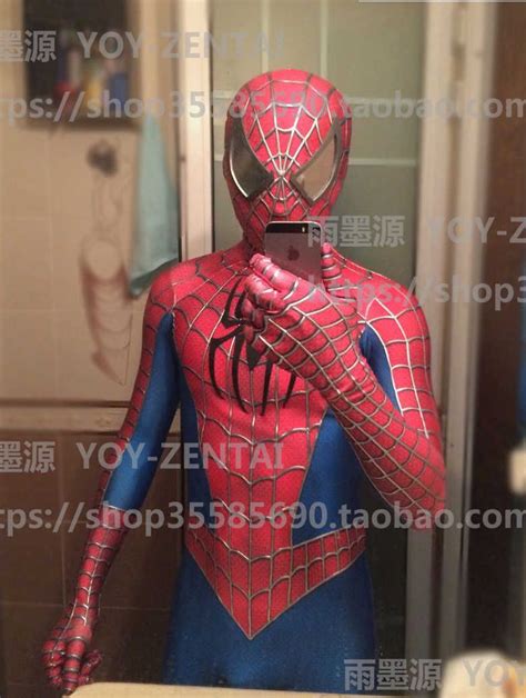 ling bultez high quality homecoming spiderman shooter with costume tom spiderman suit with 3d
