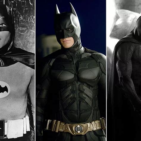 Batman Costumes Through The Years
