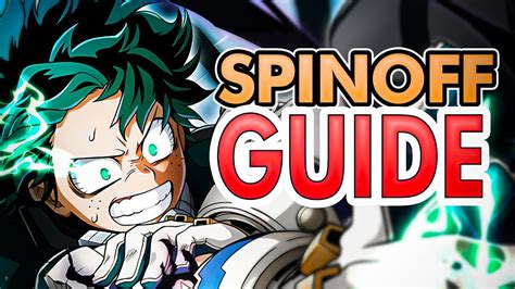 Every Mha Spin Off Reviewed The My Hero Academia Spin Off Guide Youtube