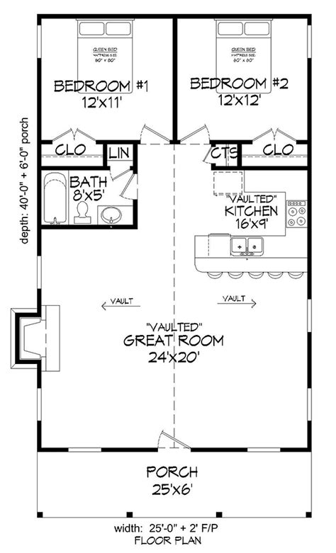 1000 Sq Ft House Plans 2 Bedroom 1 Bath Affordable House Plans