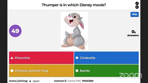 41 Best Photos Disney Movie Trivia Kahoot : Kahoot Play ...